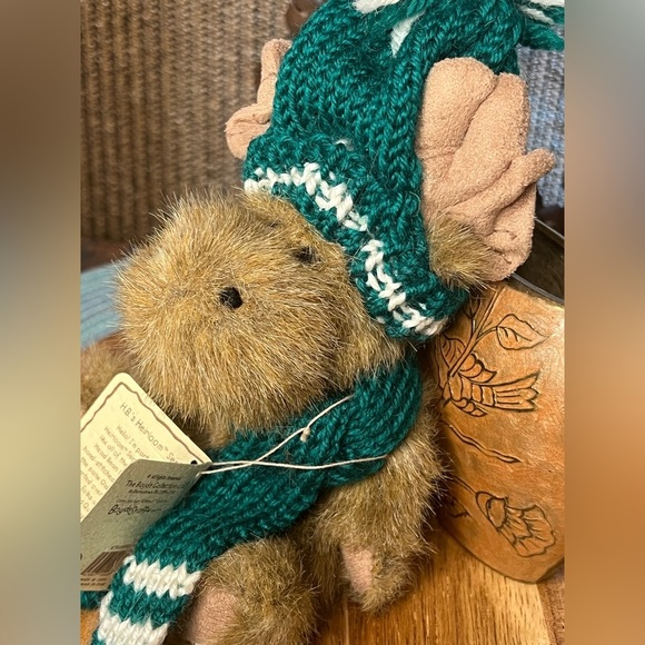 Boyds Bear "Lil Chrismoose" - RETIRED Holiday Moose Stuffed Animal Plush - Picture 3 of 9